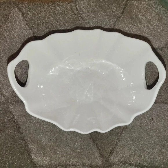 10 Strawberry Street Whittier Boat Bowl with Wave Texture - Picture 1 of 2